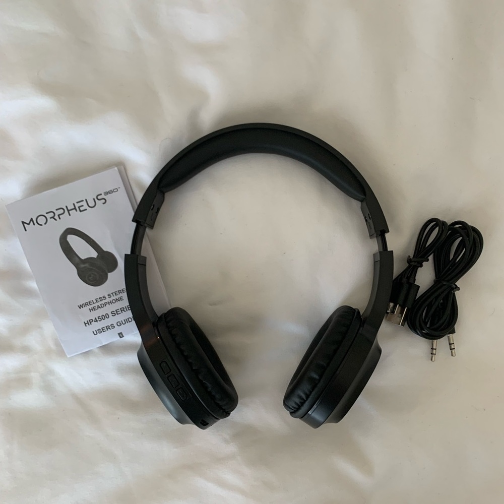 Used once! Morpheus 360 Wireless Stereo Headphones